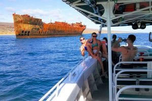 Kaanapali Ocean Adventure Abandoned Ship Photo