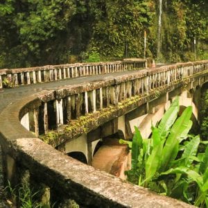 Hawaii Tours - The Road to Hana (Bridge)