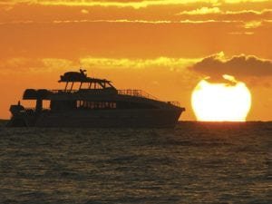 Sunset Sail With PWF