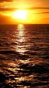 Sunset at Sea