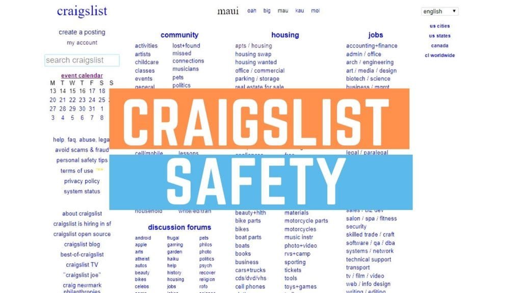 Using Craigslist On Maui Safely Maui Vacation Hacks Maui