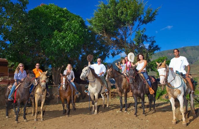 Maui Horseback Rides at Lahaina Stables